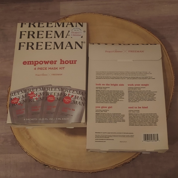 (8) BUNDLE LOT K-BEAUTY FACE MASKS Project Glimmer Empower Hour 4 Piece Mask Kit - Picture 5 of 12